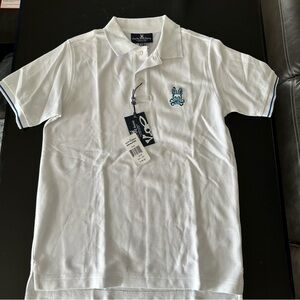 NWT Psycho Bunny boys polo shirt size Large